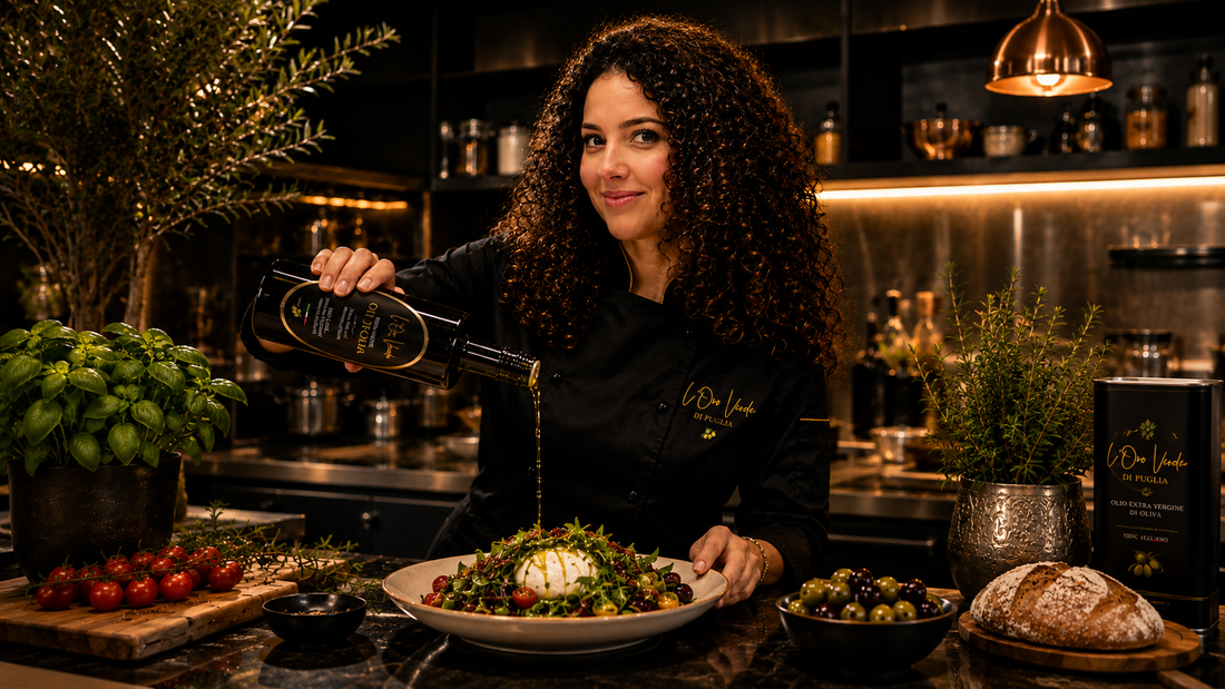 L'oro Verde di Puglia olijfolie Mube International Trading